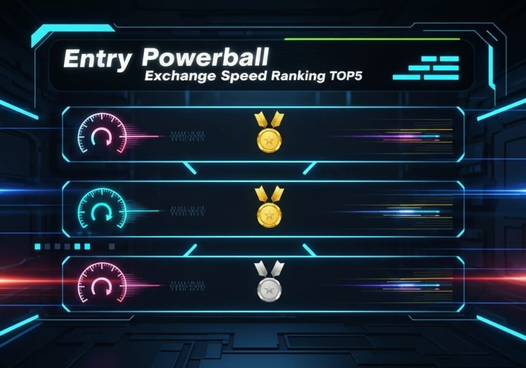 엔트리파워볼 환전 속도 랭킹 TOP5