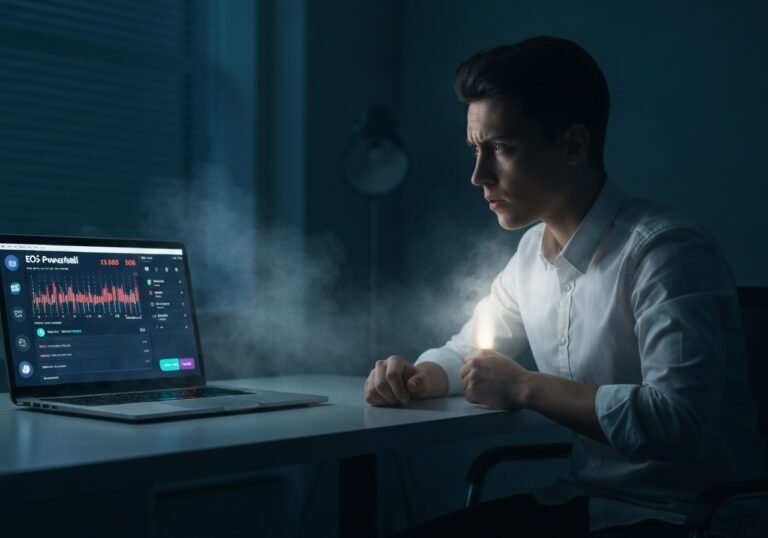 이오스파워볼 베팅 중 흔들리는 멘탈을 잡는 1분 호흡법