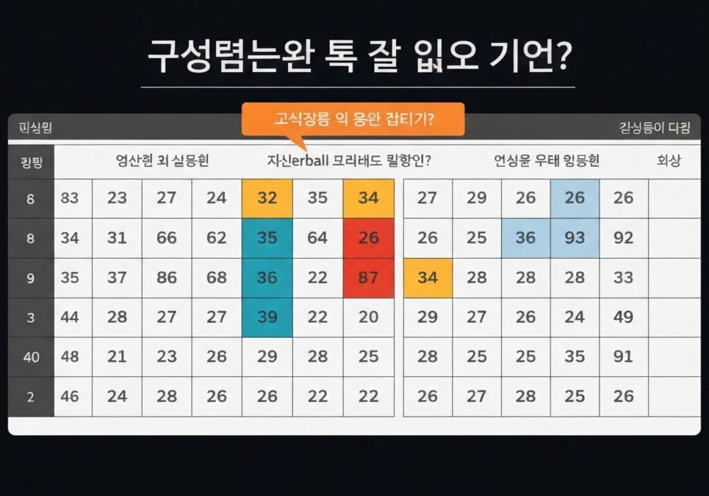 파워볼 그림장 예측 다수의 의견이 일치하는 구간은
