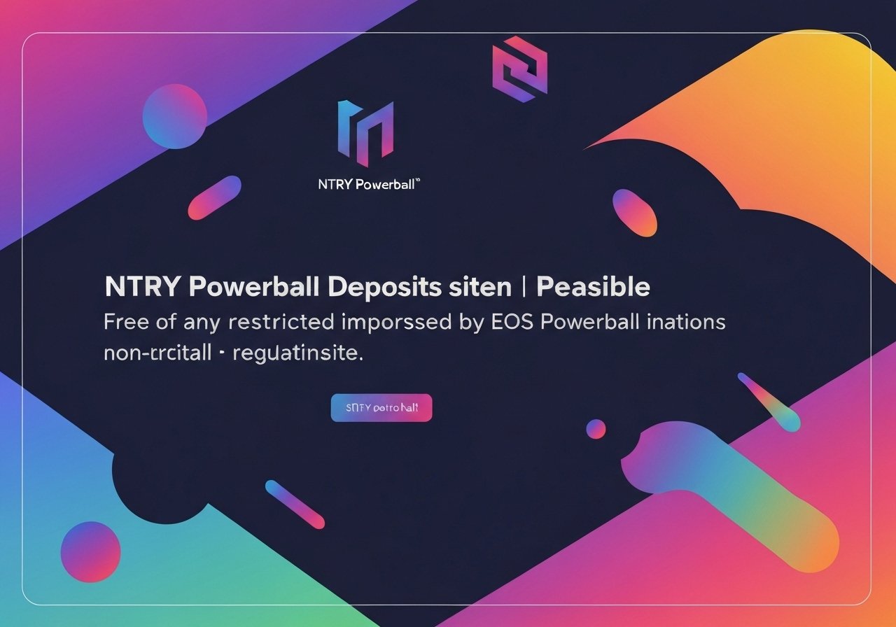 NTRY 파워볼 코인입금 가능한 곳! 이오스파워볼 제재 없는 한도 있는 사이트